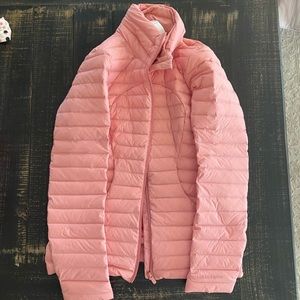 Lululemon Pink Puffer Jacket
